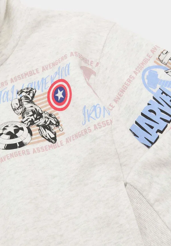 Толстовка Marvel Avengers Marks & Spencer, серый меланж — фото 3