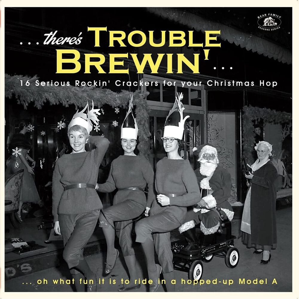 

Виниловая пластинка LP There's Trouble Brewin': 16 Serious Serious Rockin' Crackers For Your Christmas Hop - Various Artists
