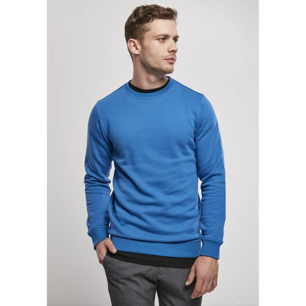 

Толстовка Urban Classics Organic Basic Crew, синий