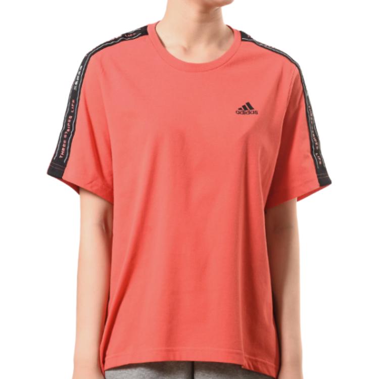 Футболка женская Orange Adidas, оранжевый — фото 2