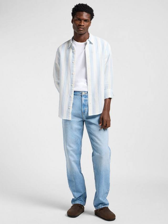 

Рубашка с аппликацией Lee, Shy Blue