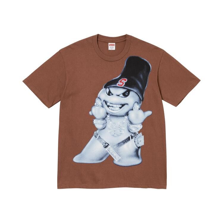 

Футболка Supreme Snowman Tee, Brown