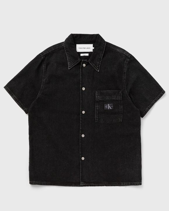 

Рубашка Calvin Klein Jeans Camp Denim Shirt, цвет denim black
