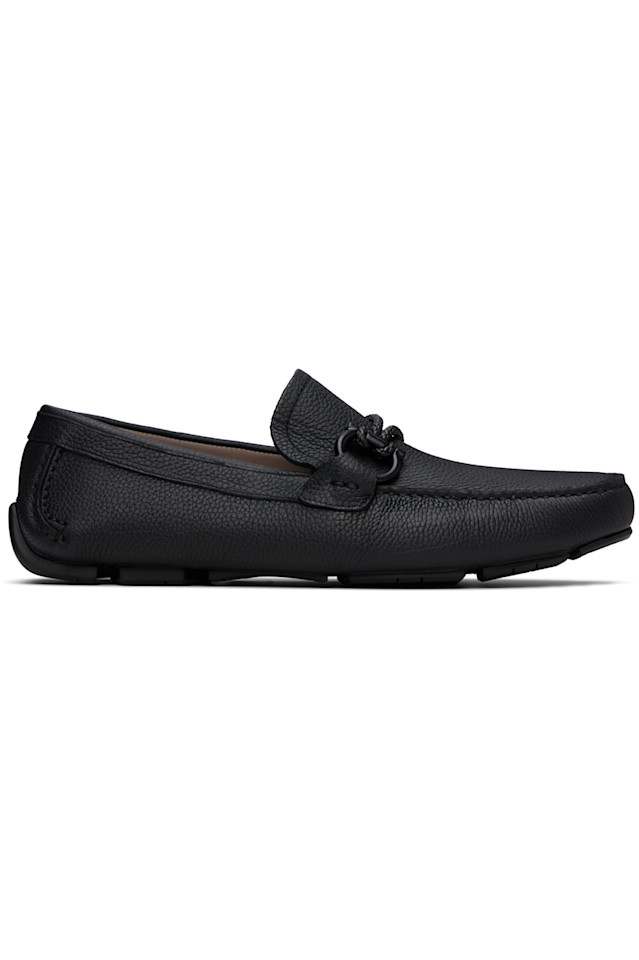 

Ганчини украшение водительские лоферы Ferragamo, черный