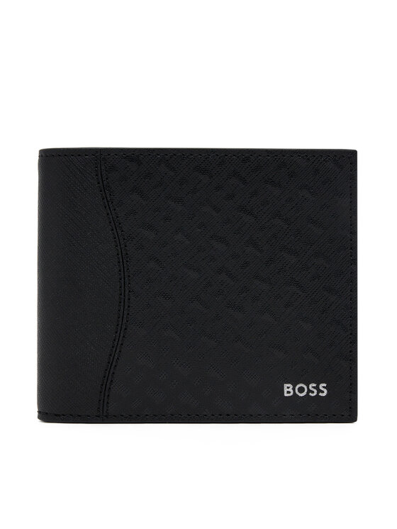 

Большой мужской кошелек 50542388 Boss, черный