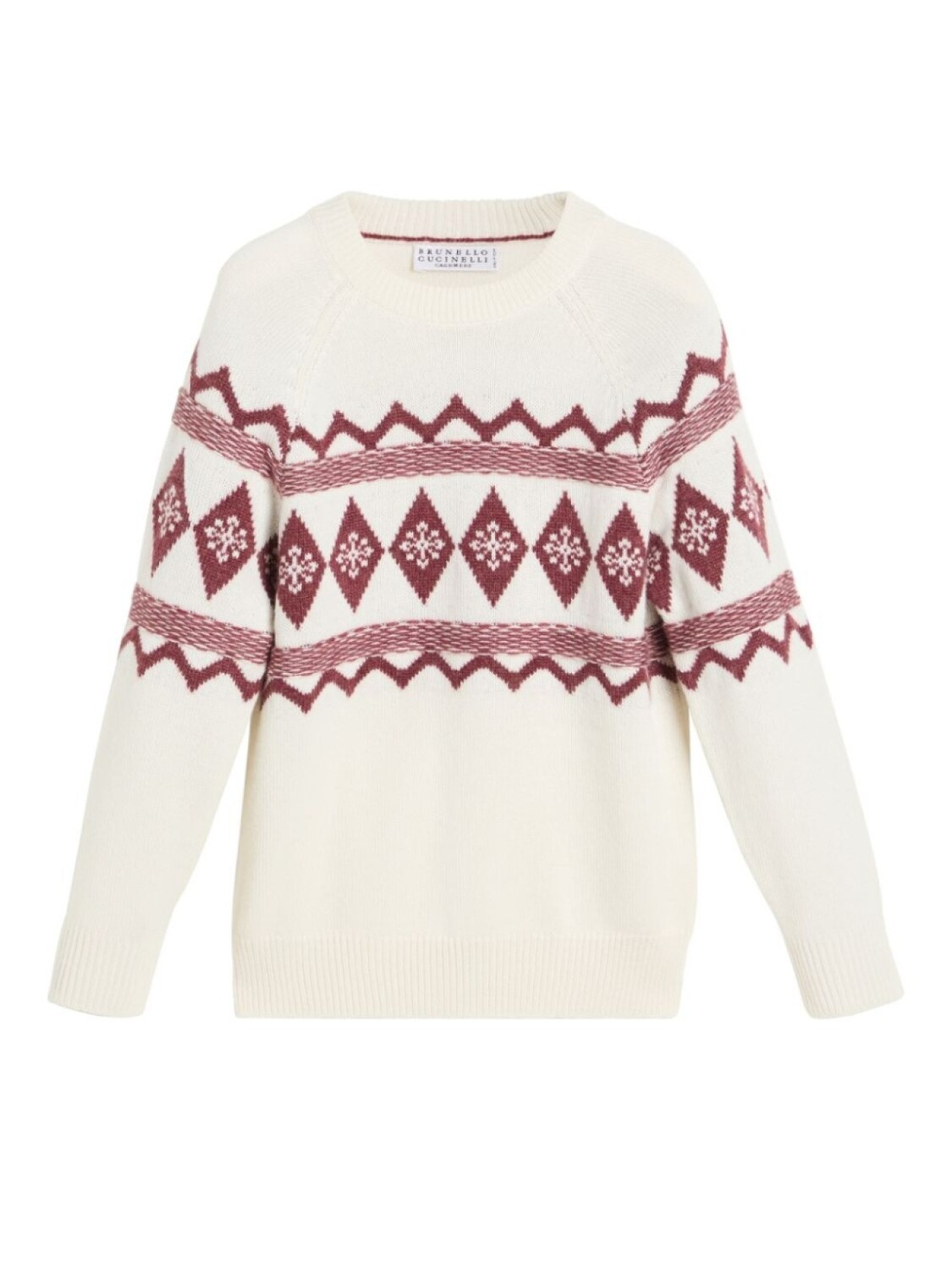

Кашемировый свитер Brunello Cucinelli Kids, белый