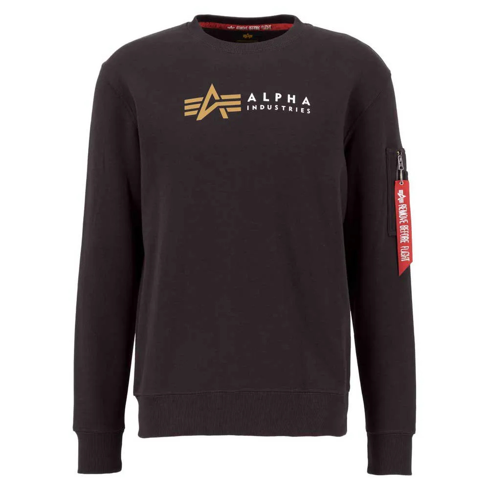 

Толстовка Alpha Industries Alpha Label, черный