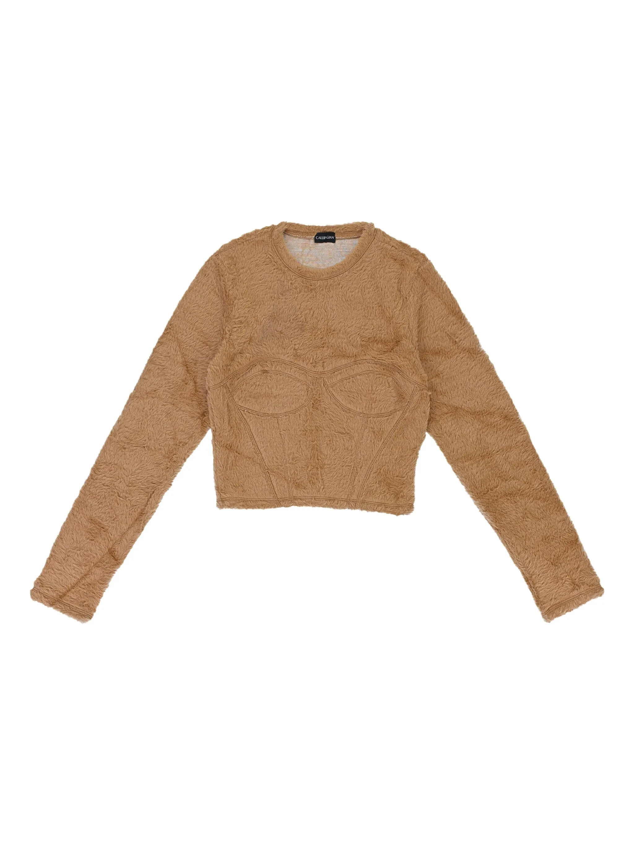 

Топ-бюстье Callipygian, бежевый