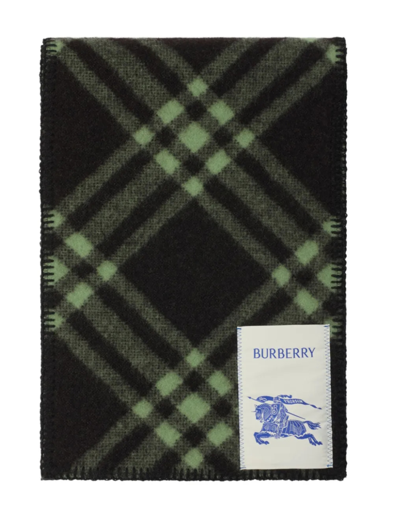 

Burberry шарф в клетку, зеленый