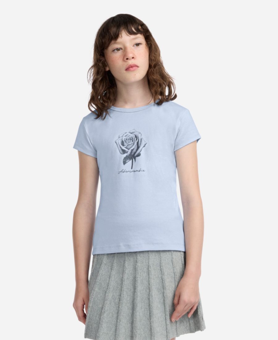 

Детская футболка с коротким рукавом и логотипом розы abercrombie kids, Windsurfer