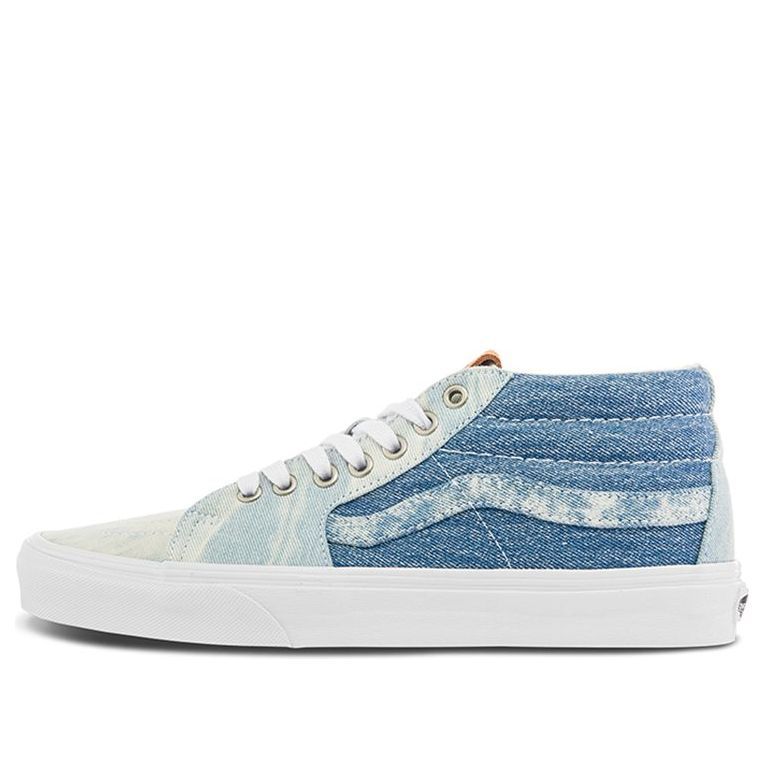 

Кеды Vans Sk8-Mid 'Washed Denim', синий