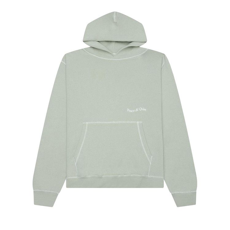 

Худи Museum of Peace & Quiet Wordmark Reverse Stitched Hoodie 'Sage'