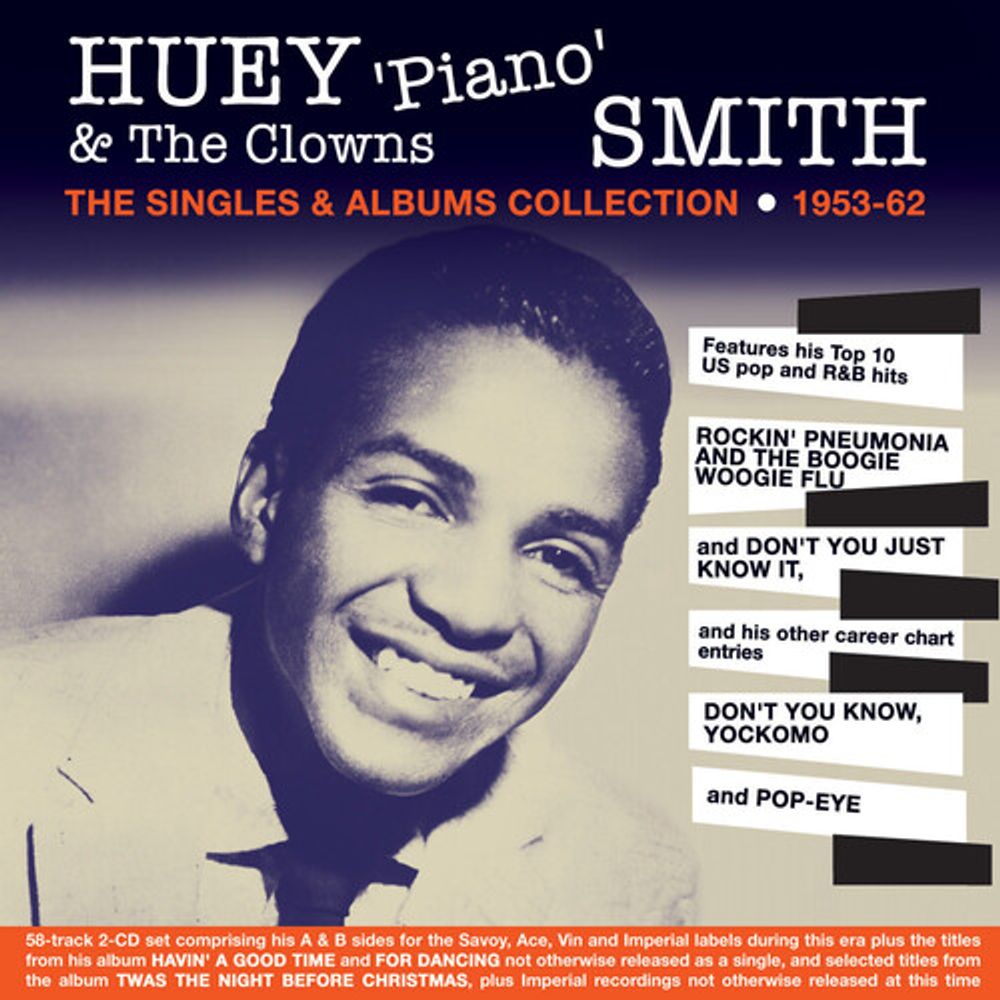 

Диск CD The Singles & Albums Collection 1953-62 - Huey "Piano" Smith & His Clowns