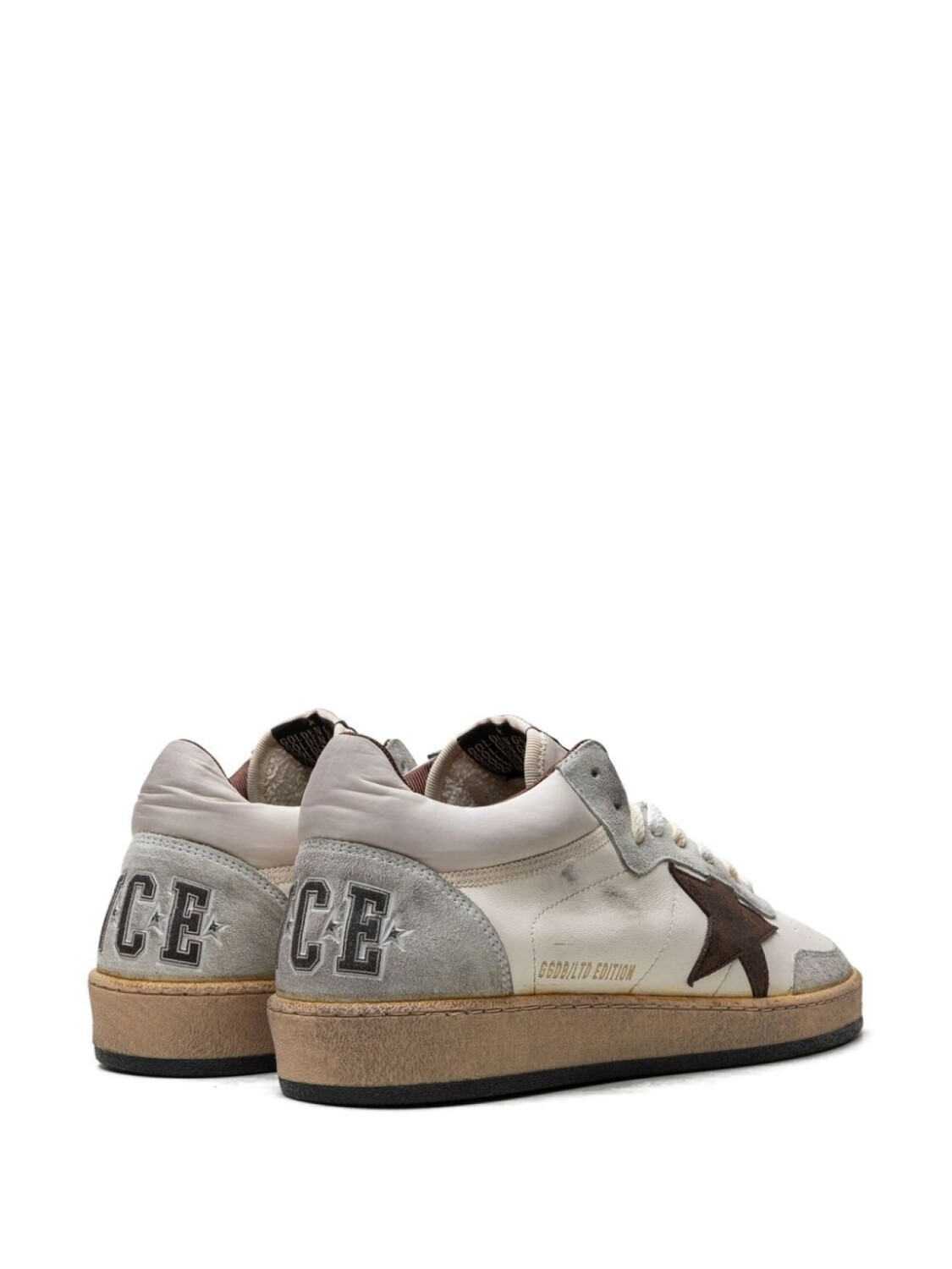 Golden Goose кроссовки Ball Star, белый — фото 3