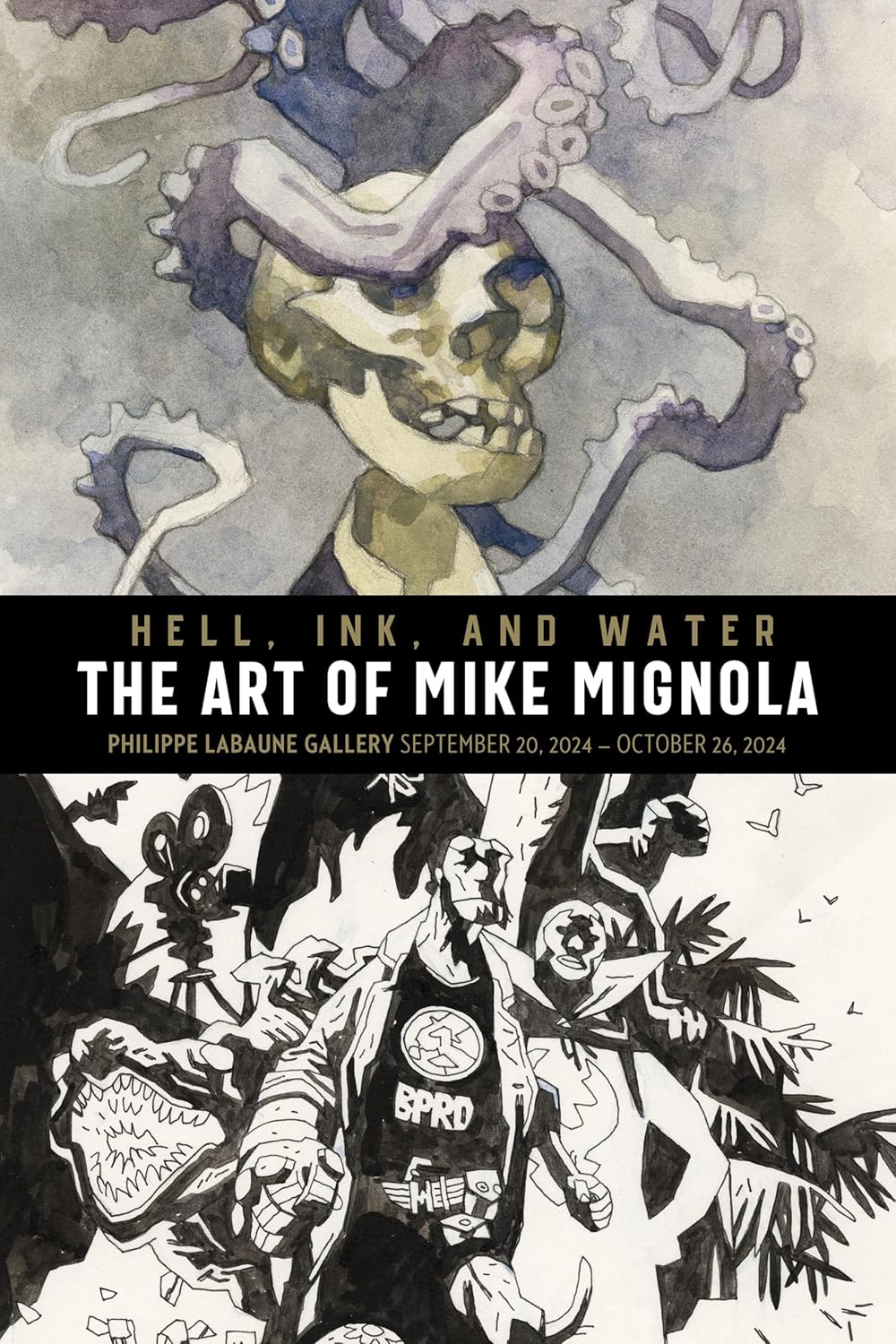 

Hell, Ink & Water: The Art of Mike Mignola (IDW Publishing)