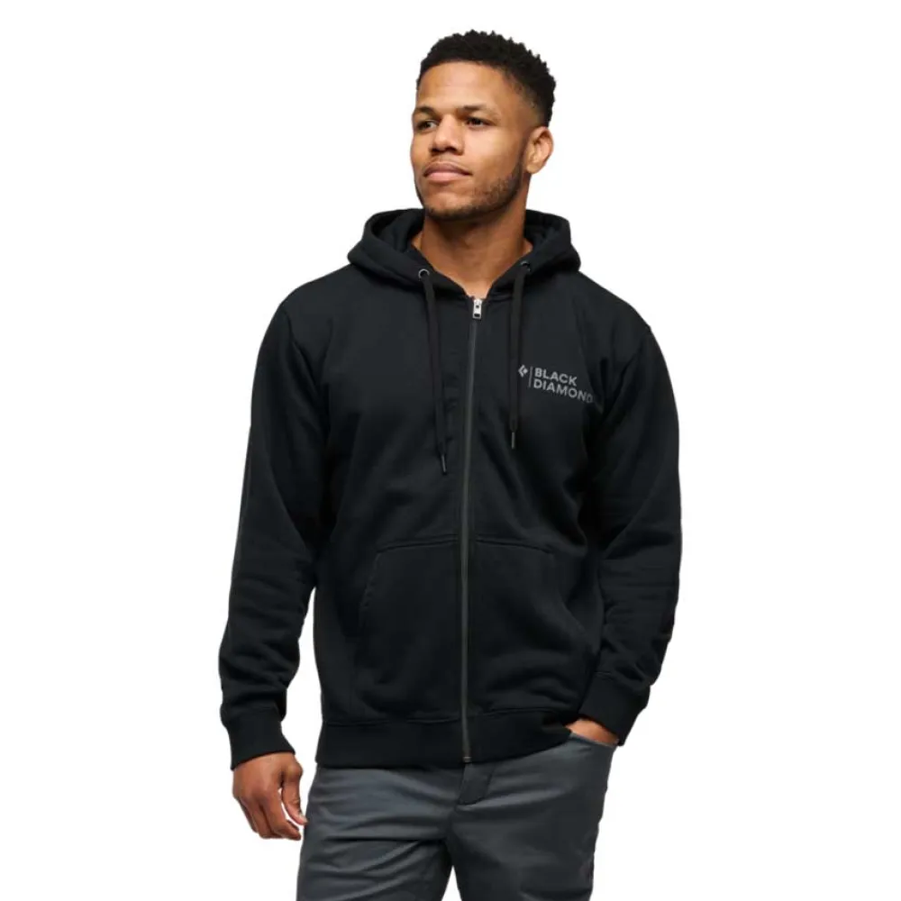 

Толстовка Black Diamond Mini Stacked full zip, черный