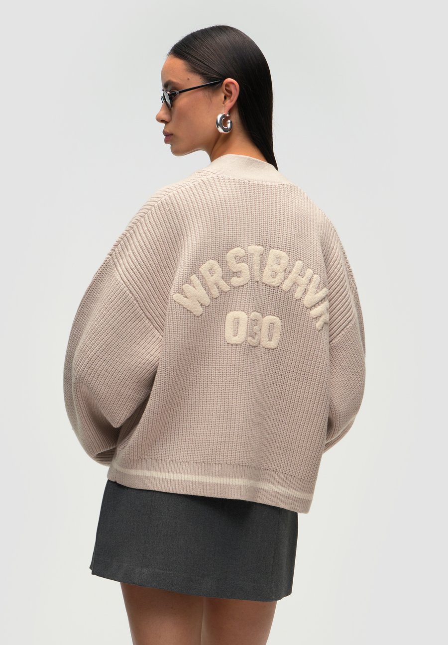

Кардиган WRSTBHVR LAVO, Peyote/Beige
