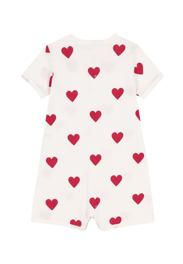 Пижама унисекс bébé mildor combicourt Petit Bateau, Marshmallow/Terkuit — фото 2