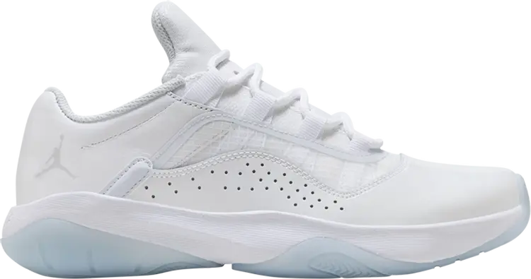 Кроссовки Wmns Air Jordan 11 CMFT Low 'White Ice Blue', белый