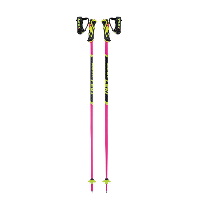 

Atomic Новый молодежный горнолыжный комплект для мальчиков и девочек, две лыжные палки, соревновательные слаломные алюминиевые прямые палки, pink 5852, 105см