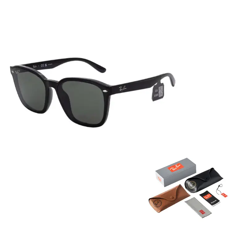 

Овальные солнцезащитные очки унисекс, разноцветные Rayban, черный frame jasper lens