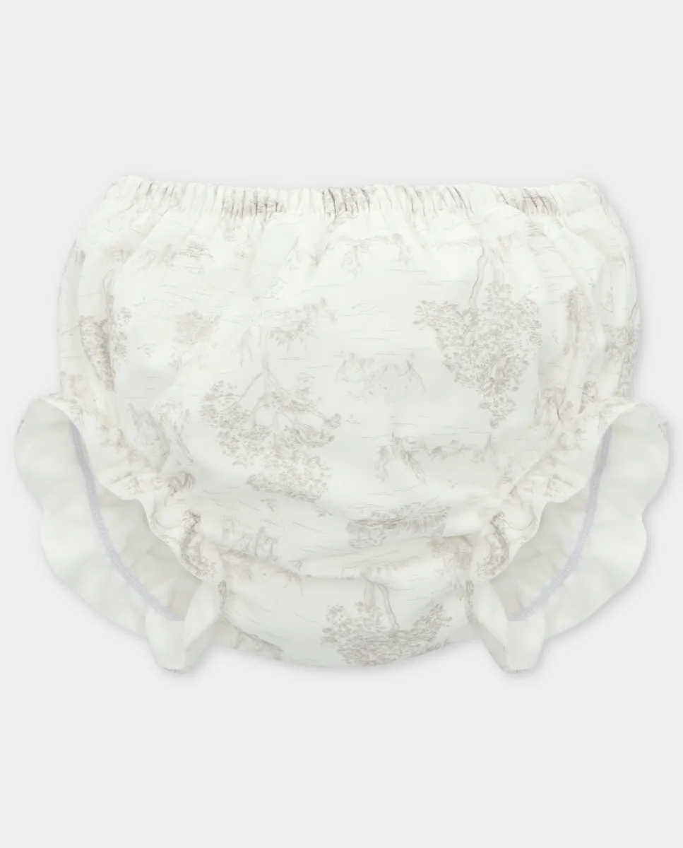 

Подгузник для малыша с фантазийным принтом цвета камня Martín Aranda