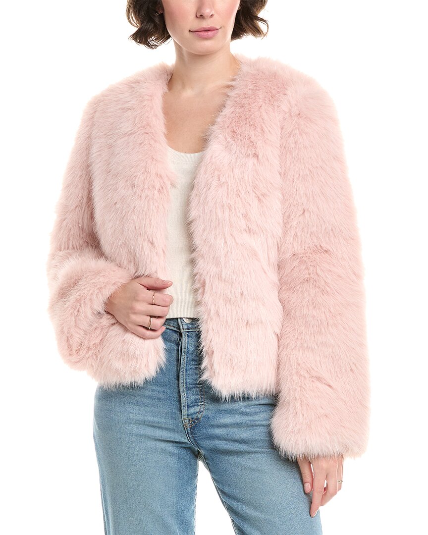 

Pascale La Mode Короткая куртка из искусственного меха, розовый