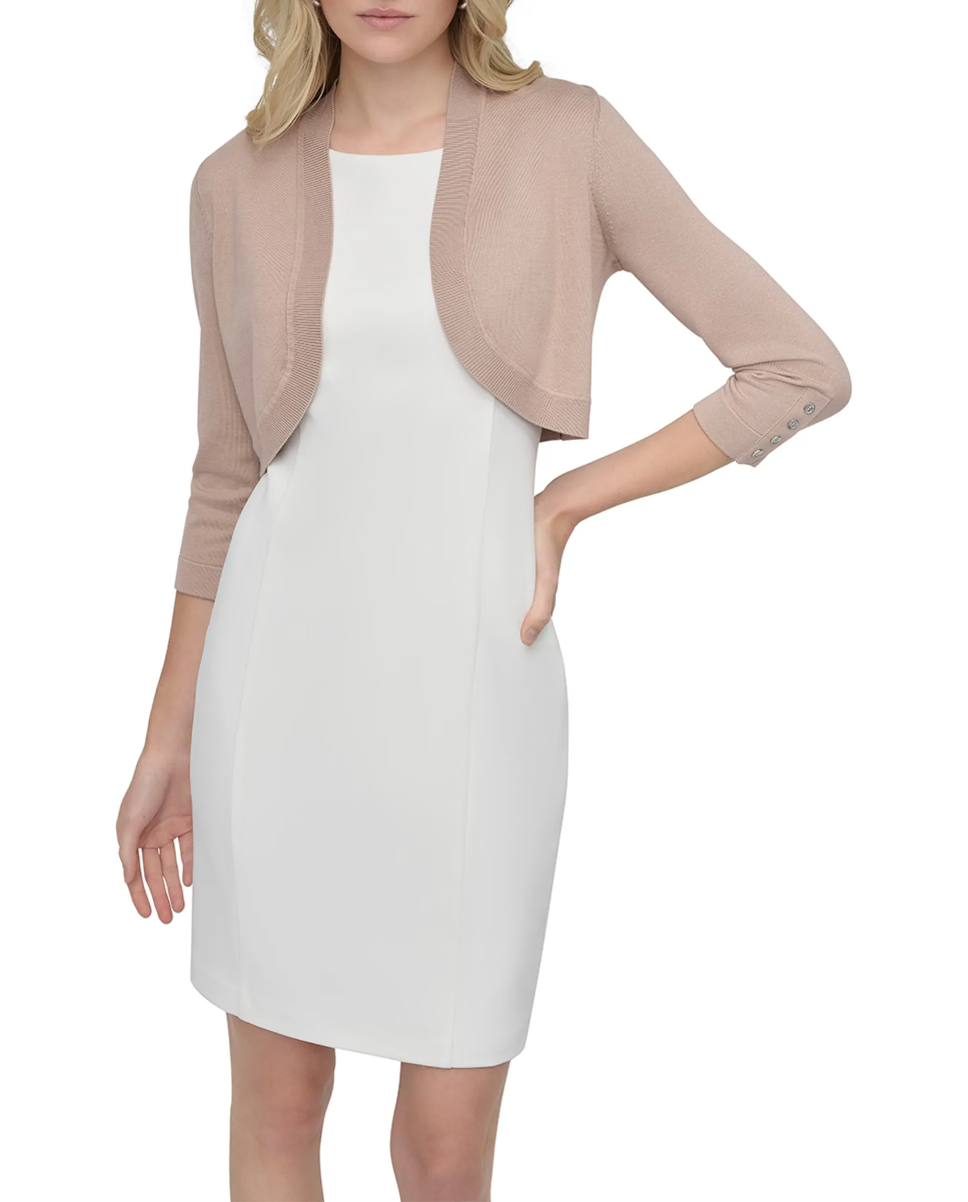 

Женский болеро с французским рукавом DKNY, цвет Rosa claro