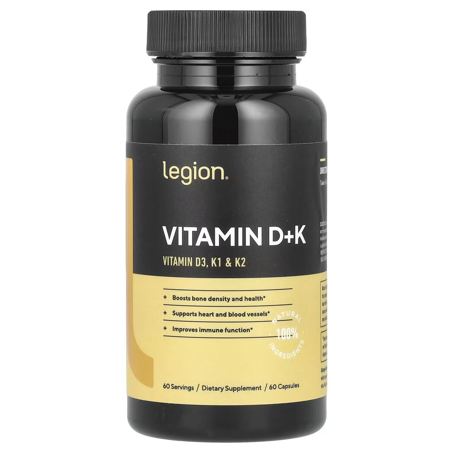 

Витамин D+K, 60 капсул Legion Athletics