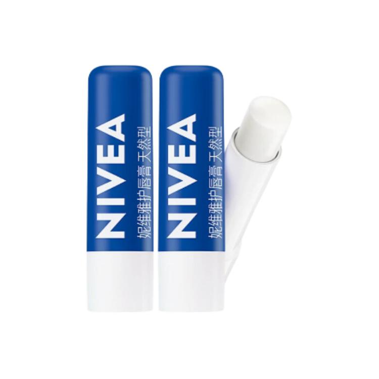 

Натуральный бальзам для губ увлажняет и питает 4,8 г/4,8 г*2 NIVEA
