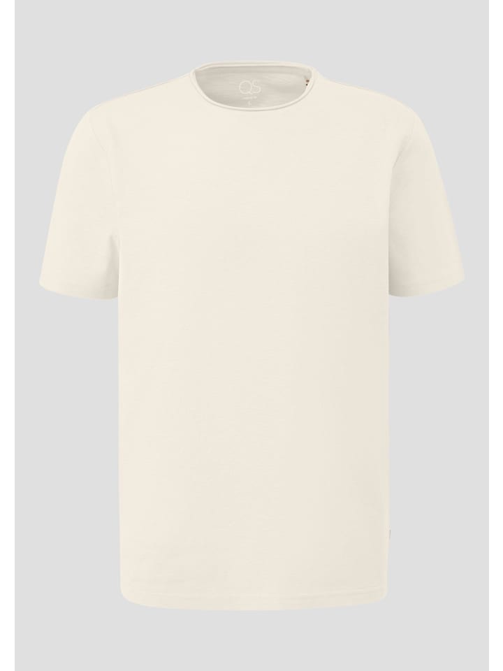 

Футболка в цвете 0300_off-white QS, Белый, Футболка в цвете 0300_off-white QS