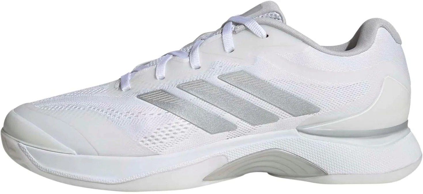 Кроссовки теннисные Avacourt 3, adidas, White/Silver Metallic/Dash Grey