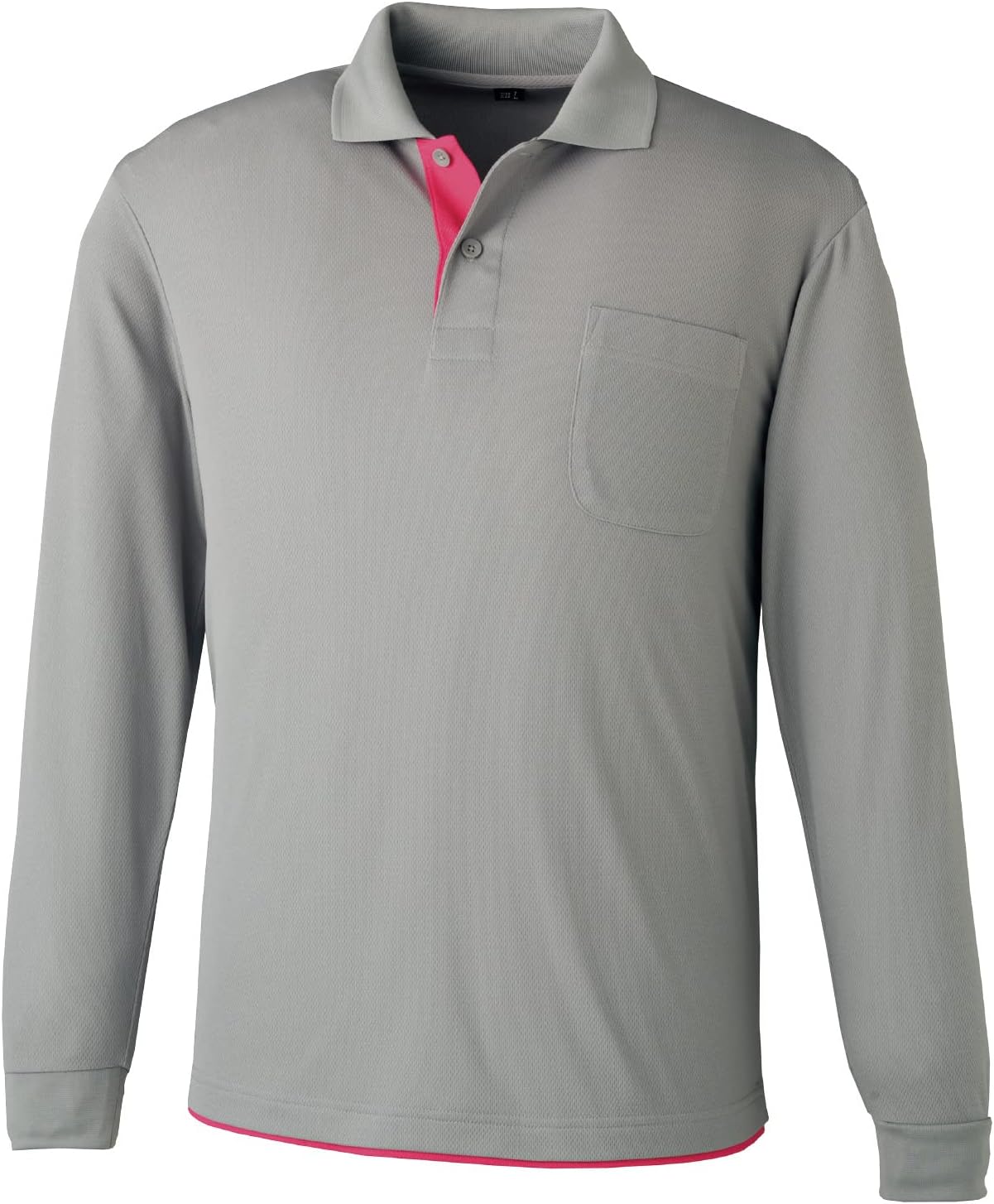 

Поло Ogura Outdoor с длинными рукавами, быстросохнущее, многослойное, модель 6019 Kokuraya, серый