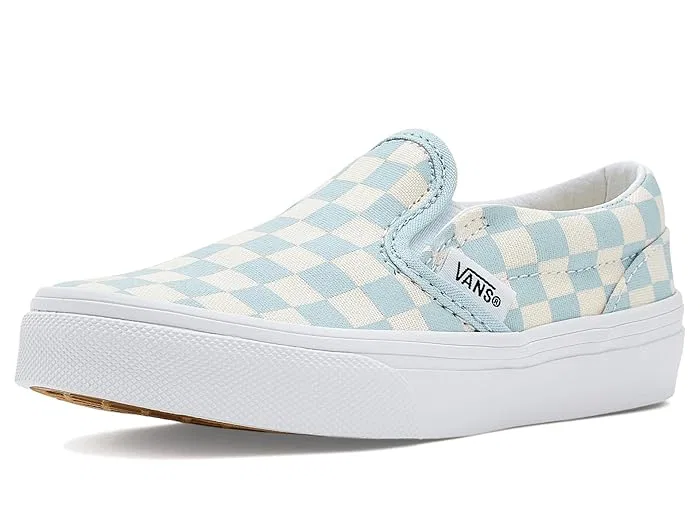 Кеды Classic Slip-On Vans Kids, Checkerboard Dawn Mist