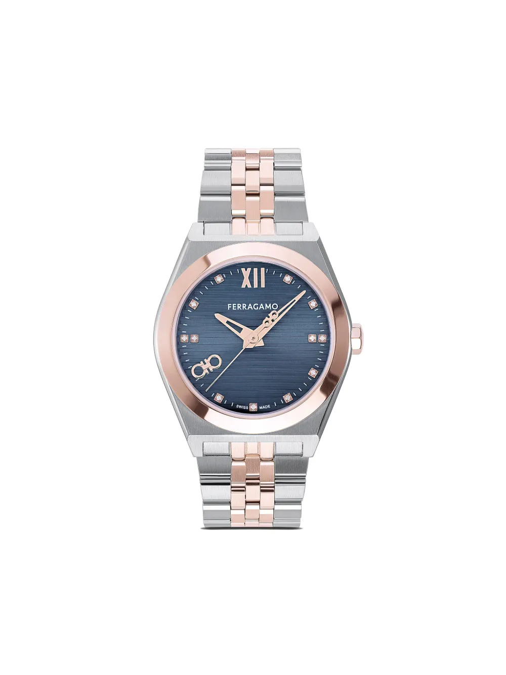 

Наручные часы Vega New 40 мм Ferragamo, синий