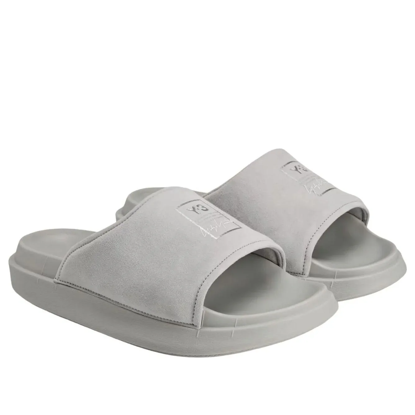 Слайды Adidas Y-3 Slide 'Grey Two' — фото 2