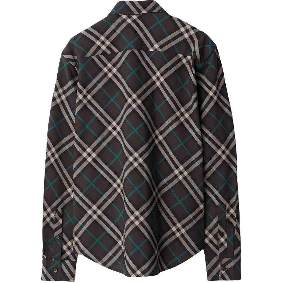 Рубашка Burberry мужская многоцветная, мультиколор — фото 2