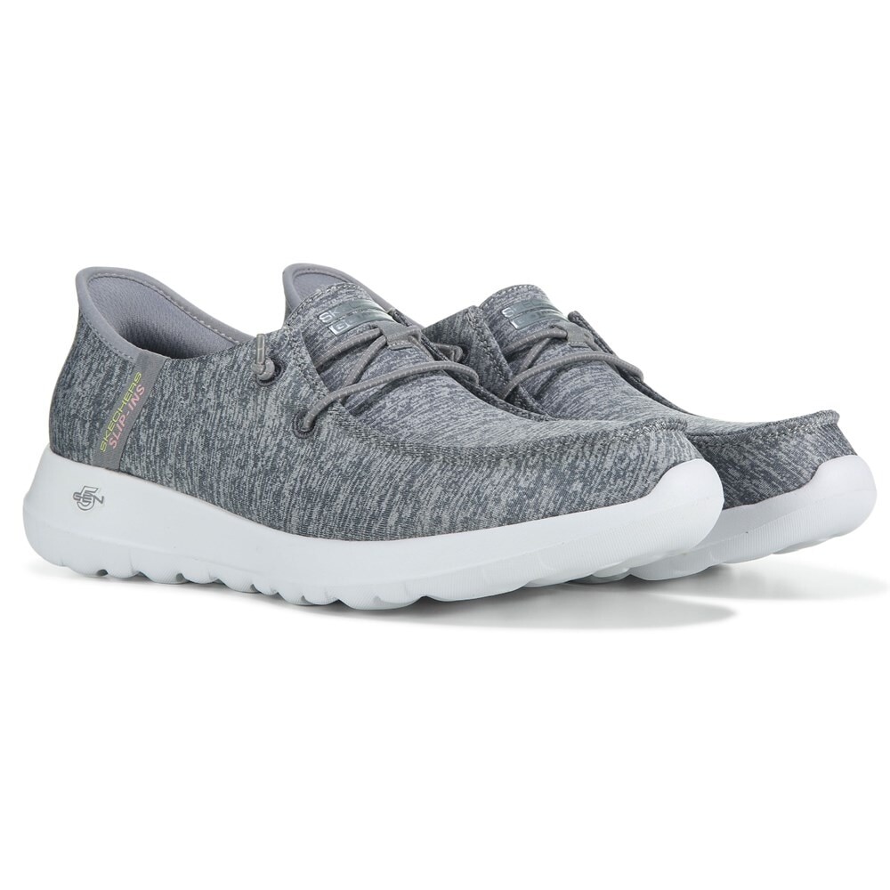 

Женские слипоны GO Walk Joy Slip On Skechers, серый