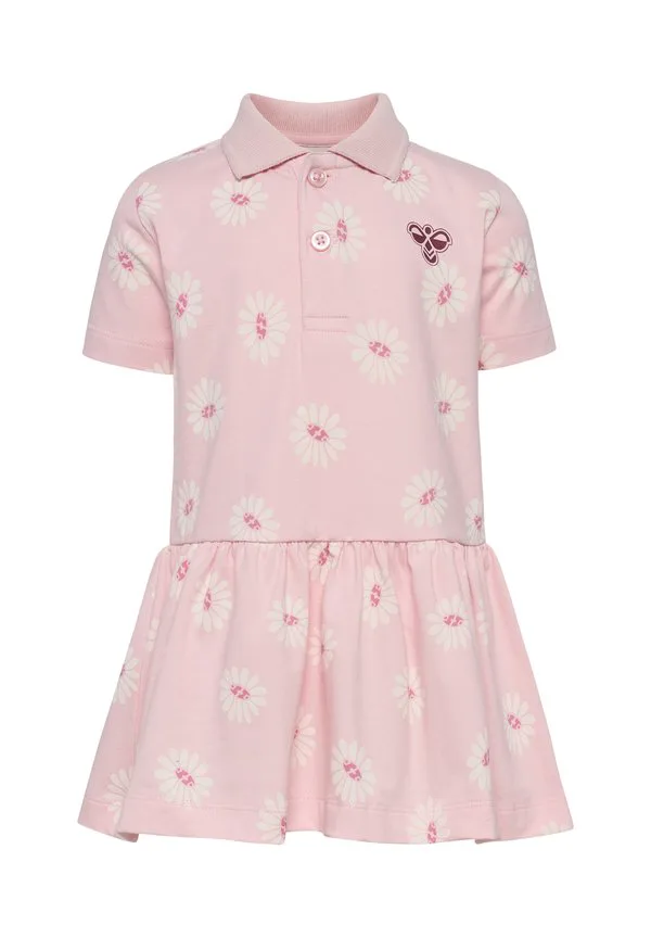 Платье из трикотажа с цветочным принтом Hummel, Pale Lilac