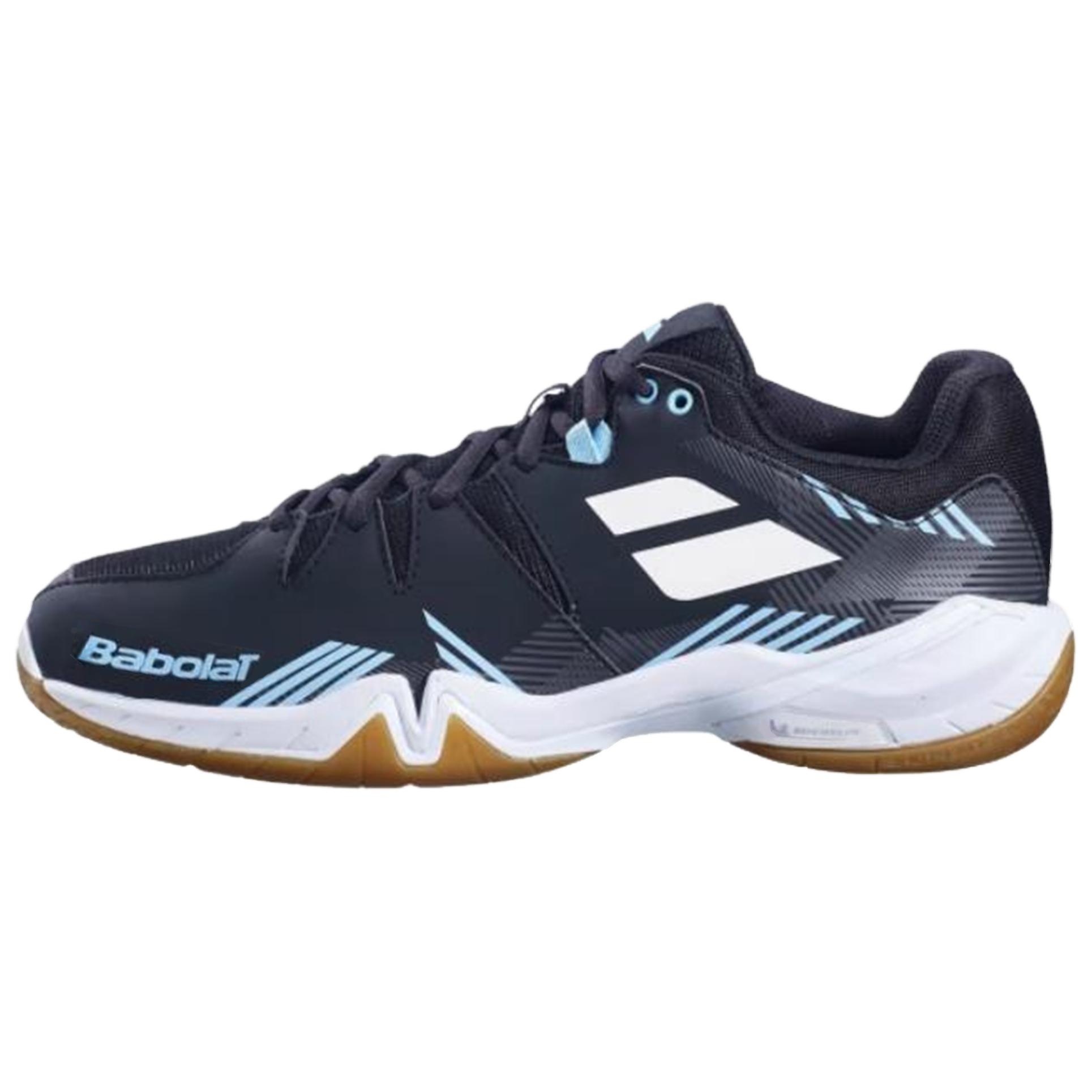 

Babolat SHADOW SPIRIT Износостойкие и легкие низкие кроссовки для бадминтона мужские, черного и синего цветов