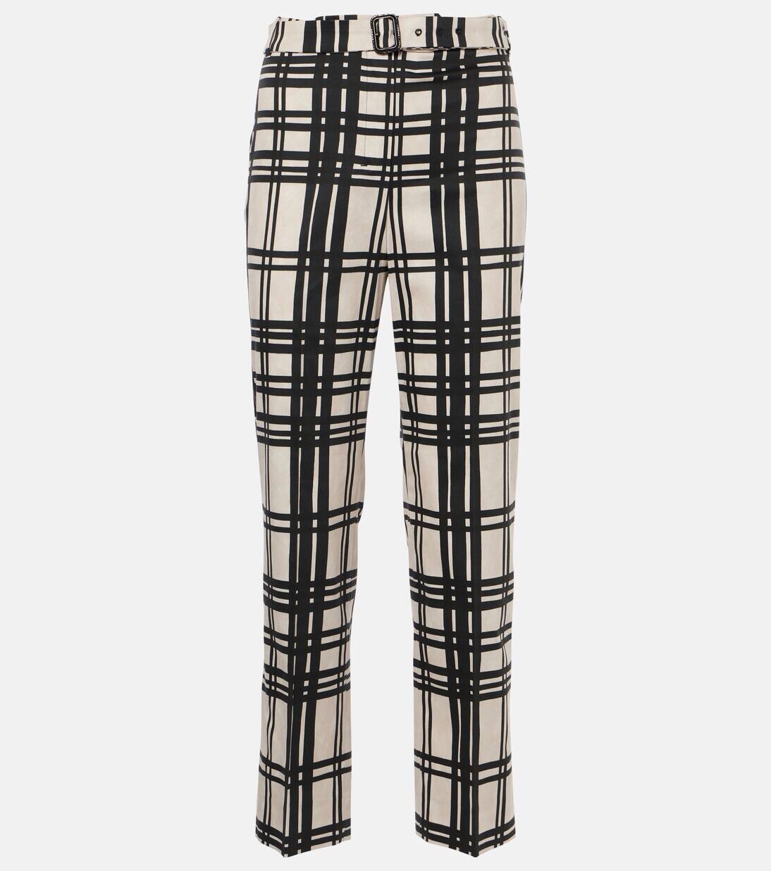 

Брюки Mia из хлопковой смеси 'S Max Mara, цвет ecru nero
