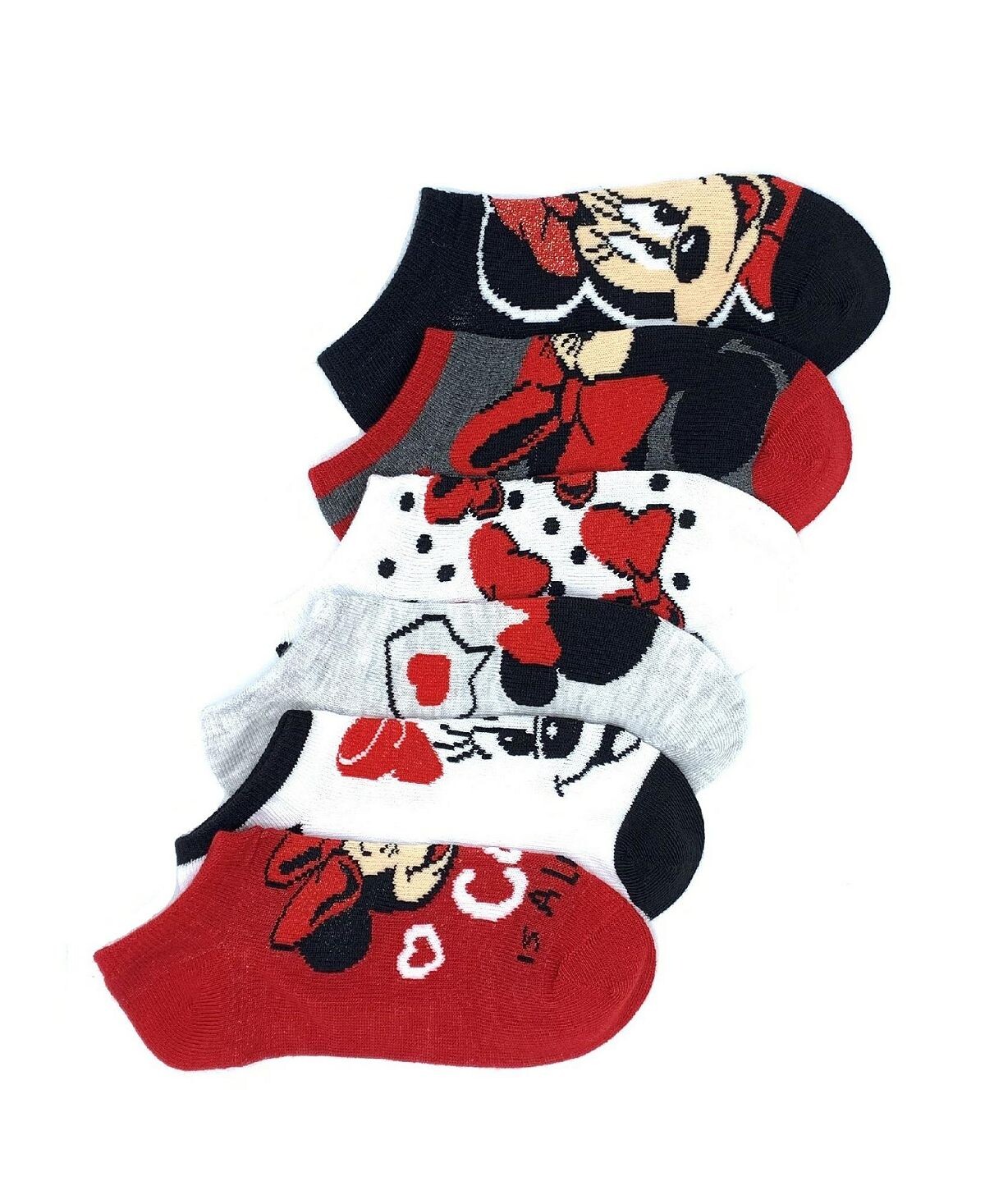 

Носки для больших девочек, пара из 6 штук Minnie Mouse