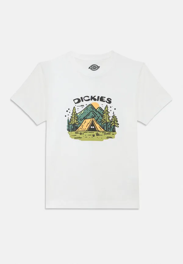 Футболка с графическим принтом на тему лагеря Dickies, White