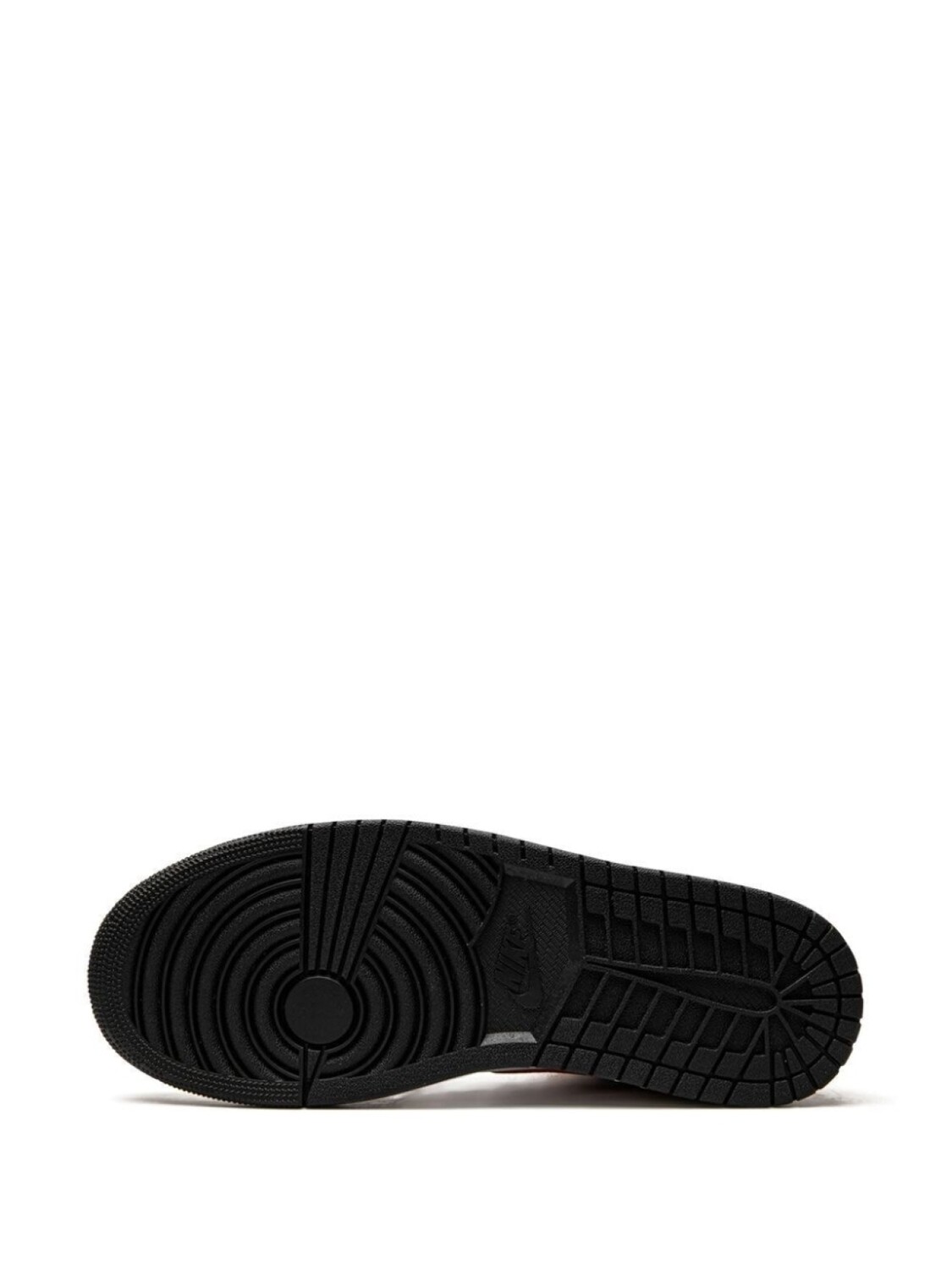 Кроссовки Jordan Air Jordan 1 Mid, белый/красный/бежевый — фото 4