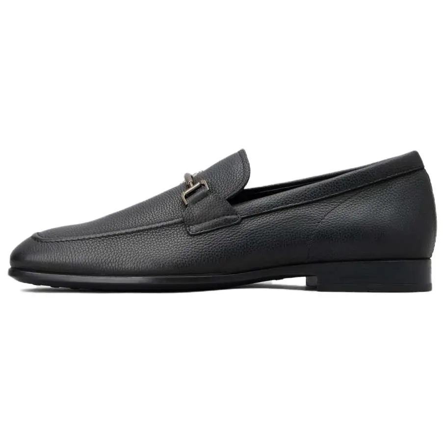 

Лоферы с гравировкой логотипа TOD'S, Black
