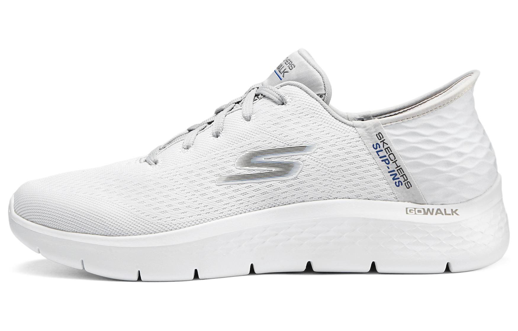 

Кроссовки Skechers Go Walk Flex Lifestyle Shoes Men Low-top White/Gray, белый/серый