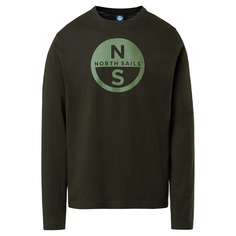 

Футболка North Sails Graphic long sleeve, зеленый