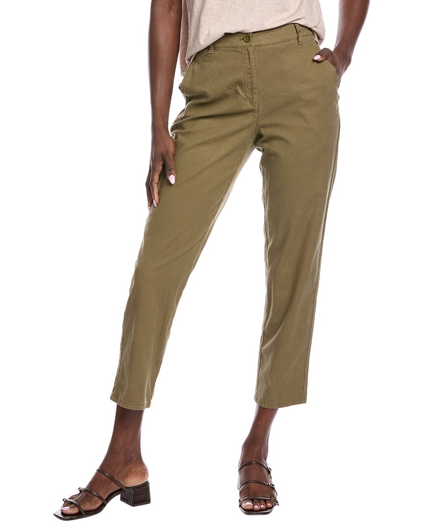 

Брюки EILEEN FISHER до щиколотки, зеленый