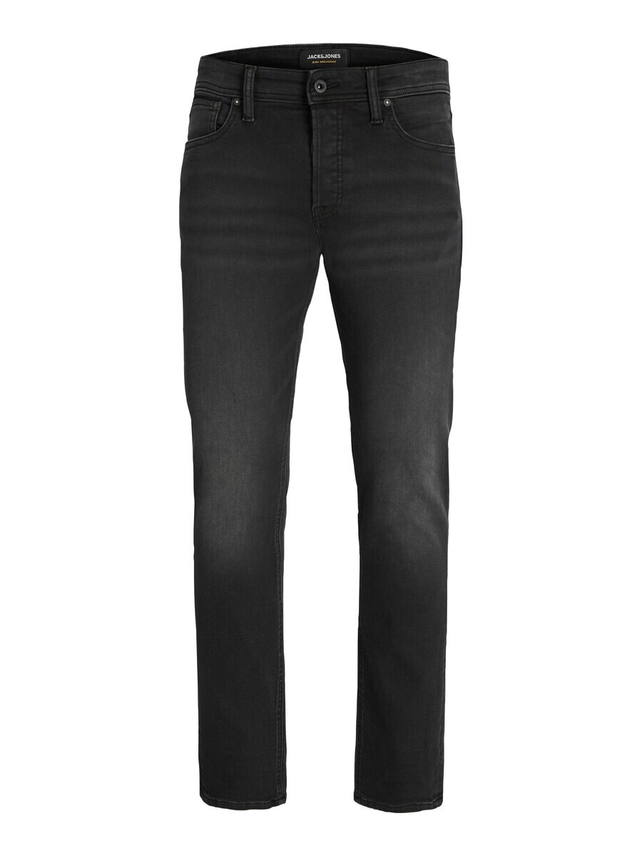 

Джинсы узкого кроя JACK & JONES MIKE, черный деним