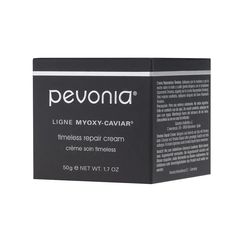 Pevonia Timeless Repair Cream антивозрастной крем для лица и шеи, увлажняющий лосьон для обезвоженной кожи, растительный крем с икрой для уменьшения морщин, 50 мл — фото 2